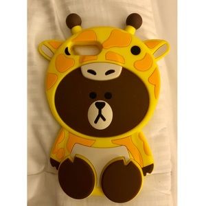 iPhone 7 + Giraffe Case